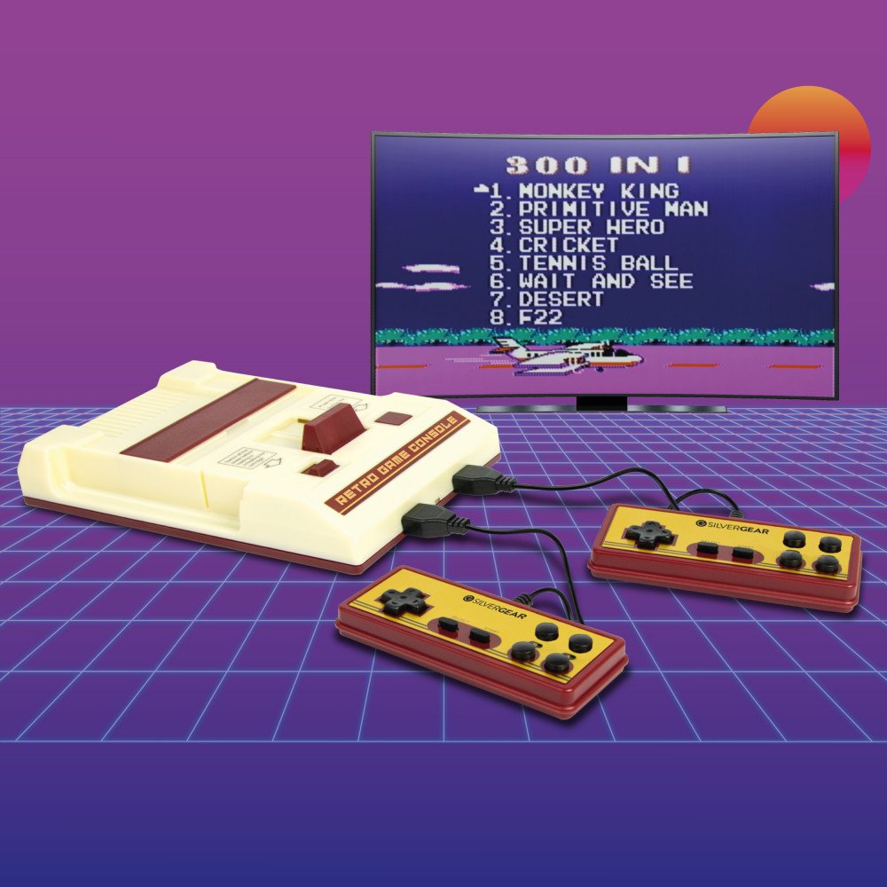 Retro TV Game Console