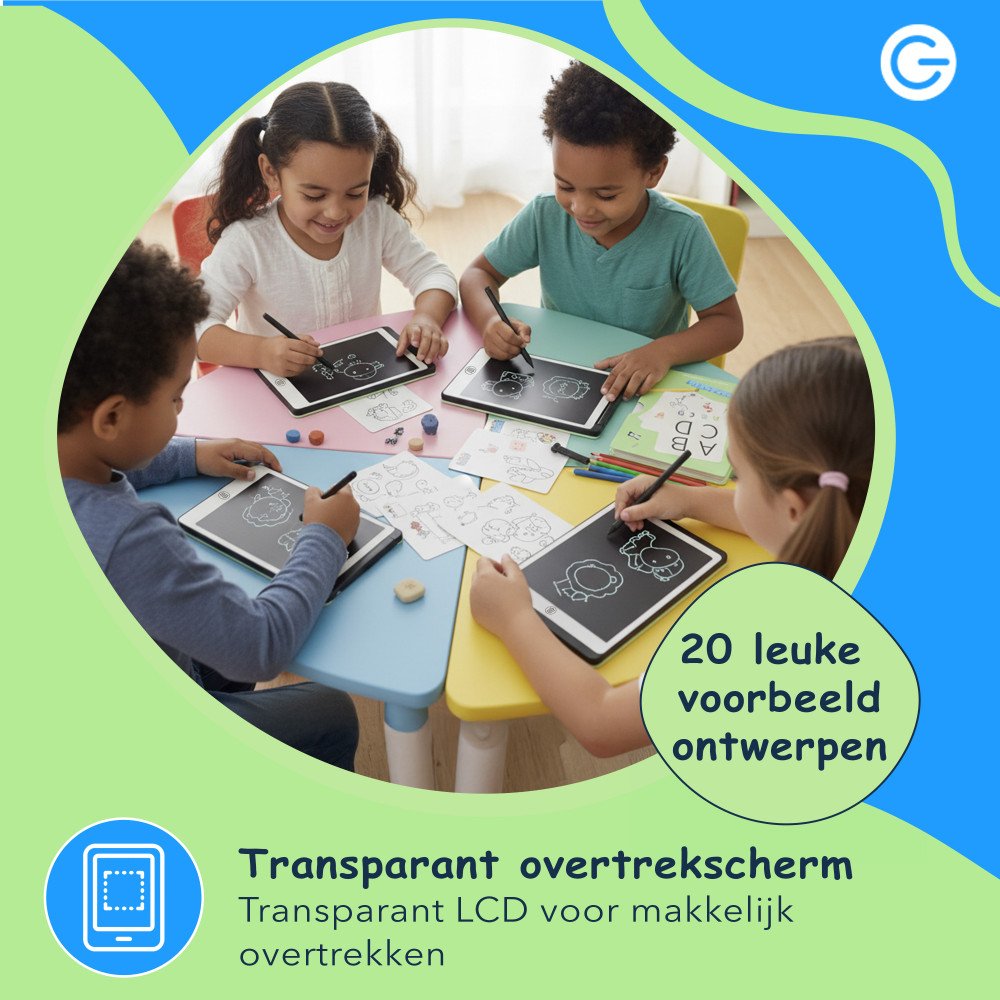 Tekentablet voor Kinderen - 8.5 inch