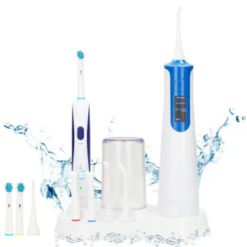 Elektrische Tandenborstel en Waterflosser - Complete Set met Accessoires