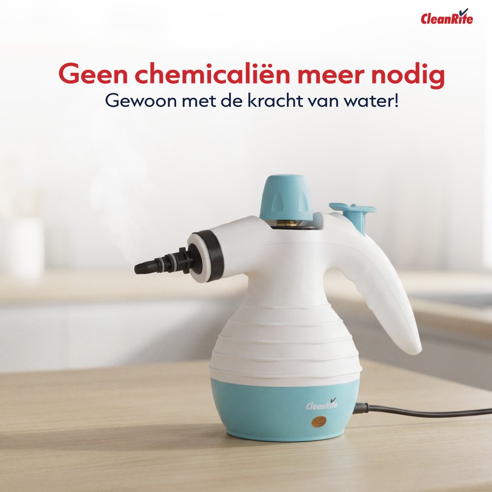 Multifunctionele Handstoomreiniger - 10-delig