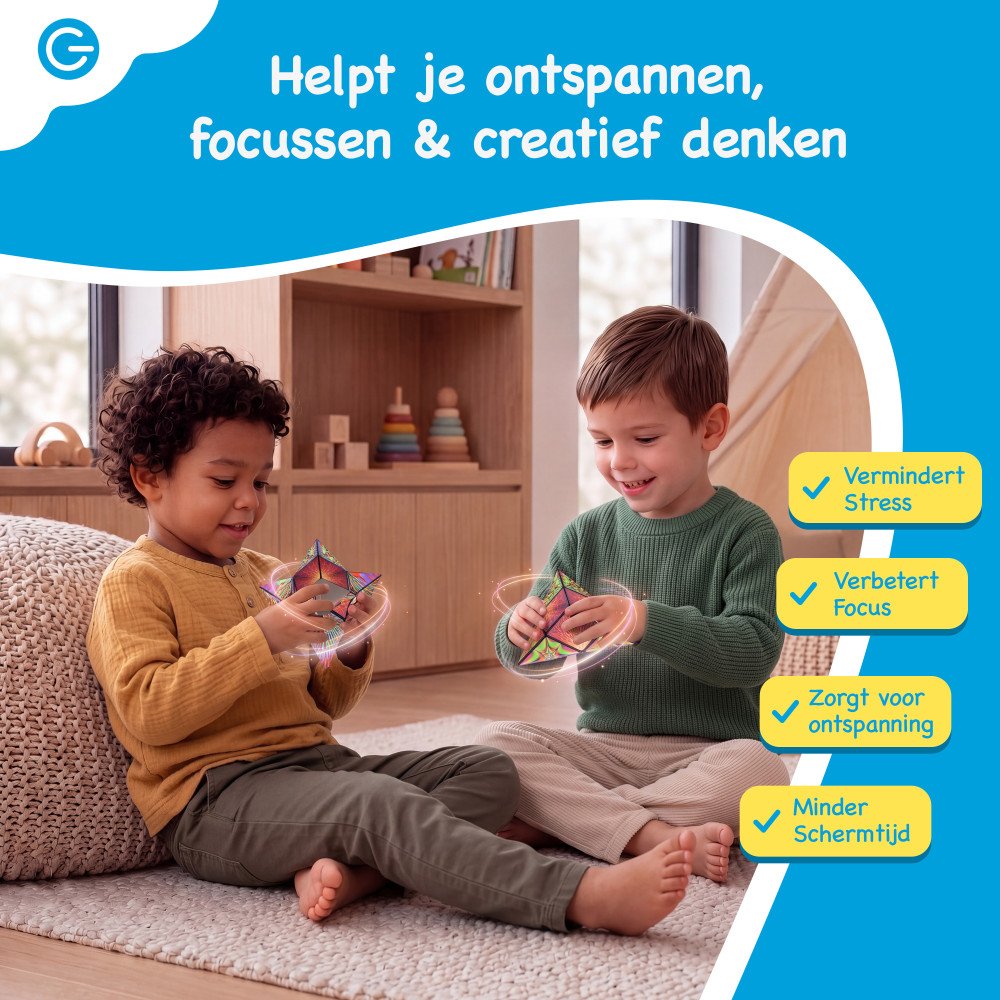 Magische Fidget Cube - Groot
