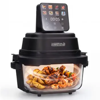 4-in-1 Glazen Airfryer - 4L