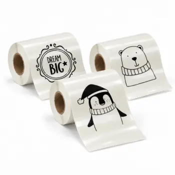 Navullingen voor de Mini Pocket Printer - Transparant Stickerpapier