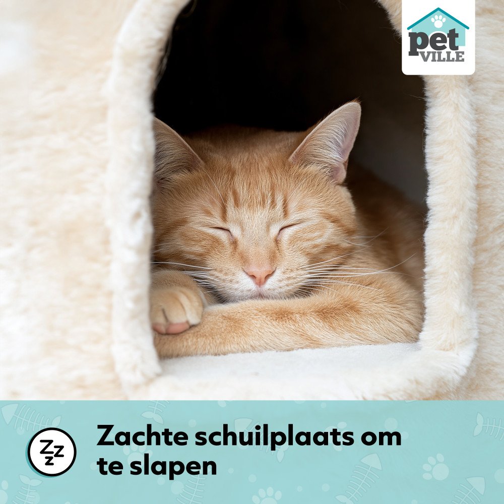 Krabpaal met Toren voor Katten - 5 Niveaus