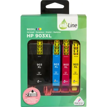 Inkline HP 903XL Inktcartridges - 4-pack