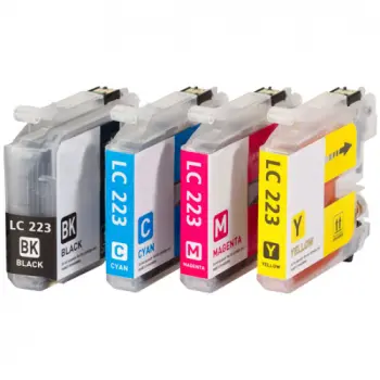 Brother LC223 Inktcartridges - 4-pack