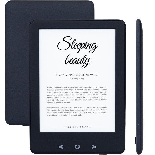 E-reader - 6 Inch - 4 GB – Zwart