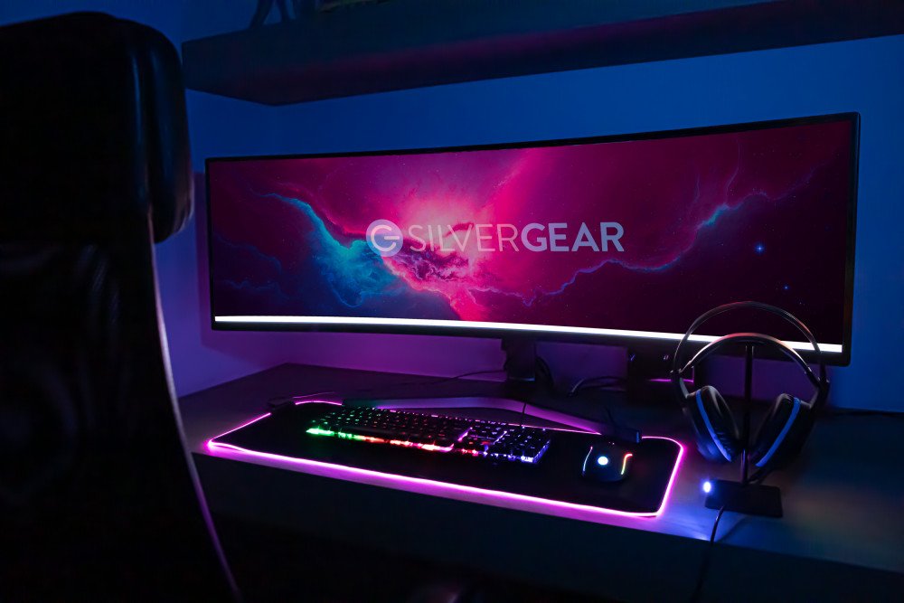 Gaming Headset RGB LED - Zwart