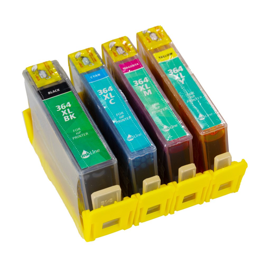 Inkline HP 364XL Inktcartridges - 4-pack