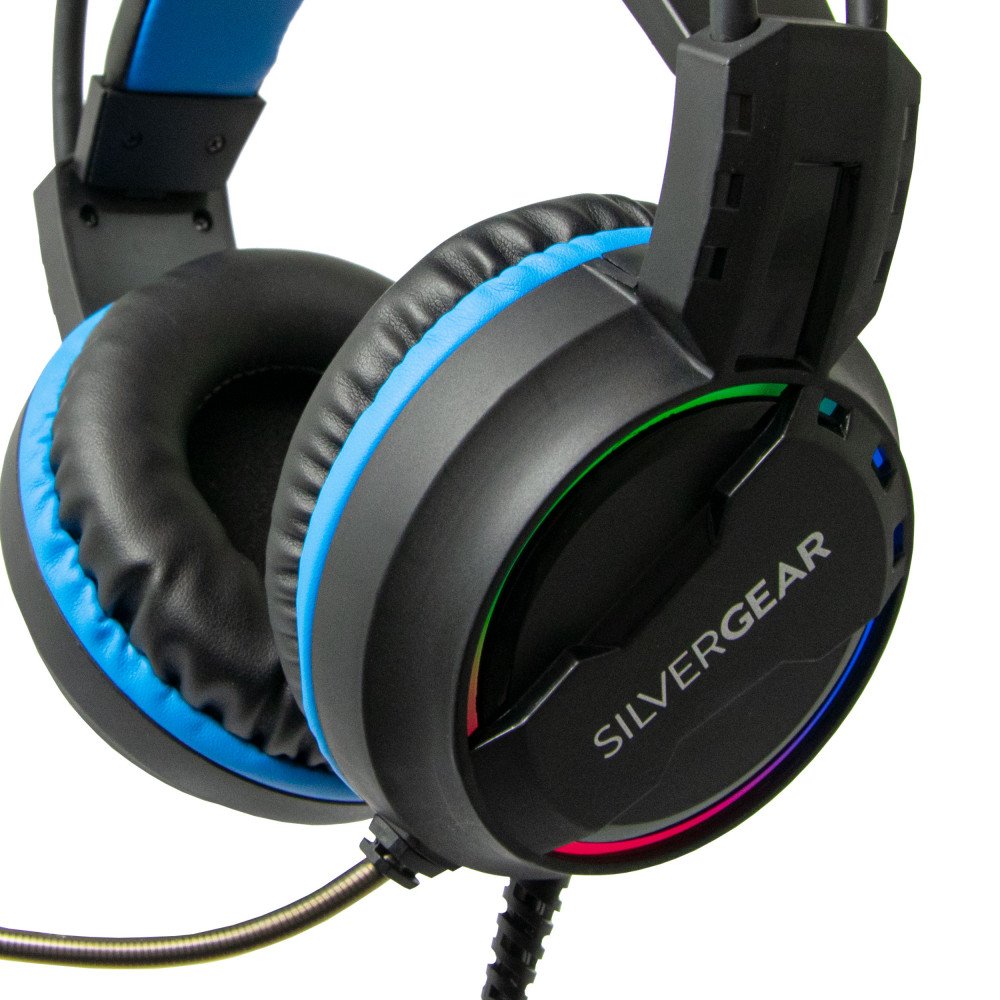 Gaming Headset RGB LED - Zwart