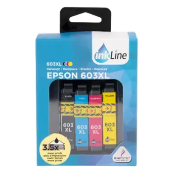 Inkline Epson 603XL Inktcartridges - 4-pack