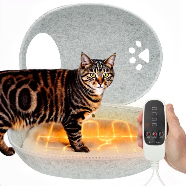 Kattenmand met Verwarming