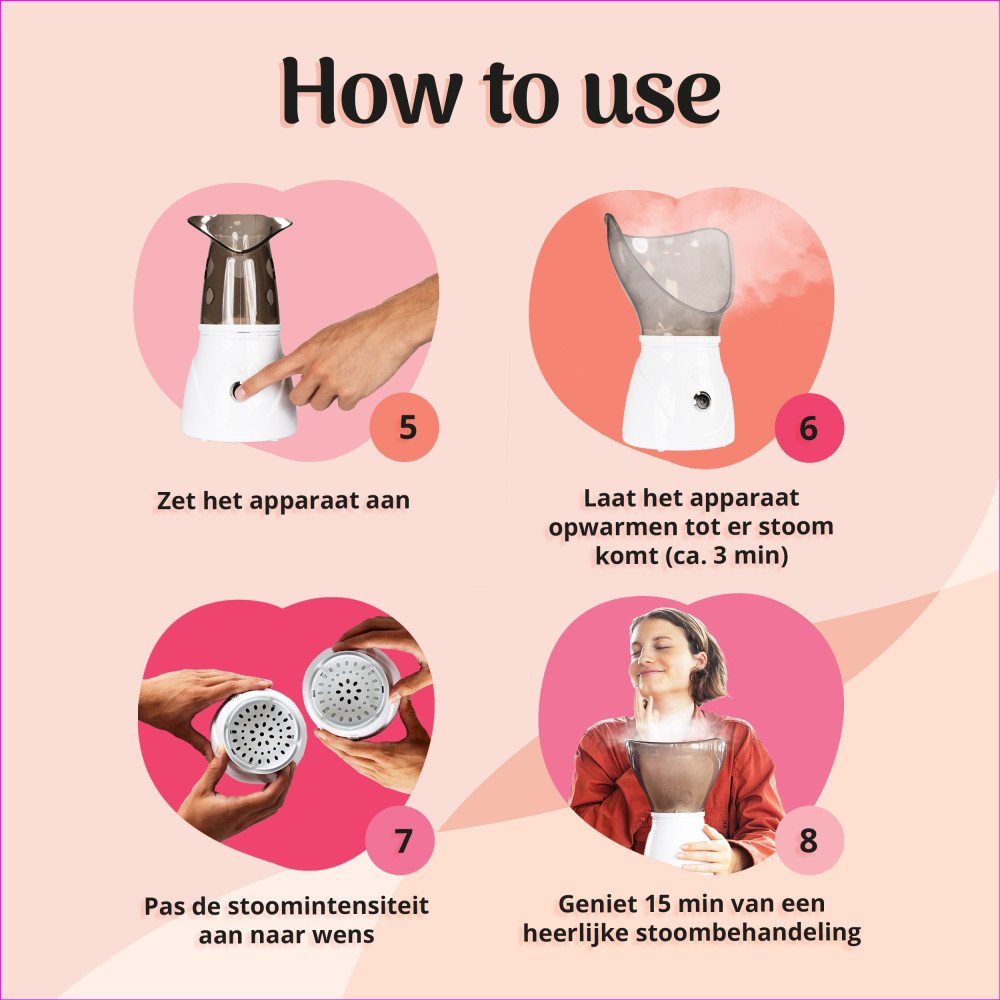 2-in-1 Luxe Gezichtsstomer