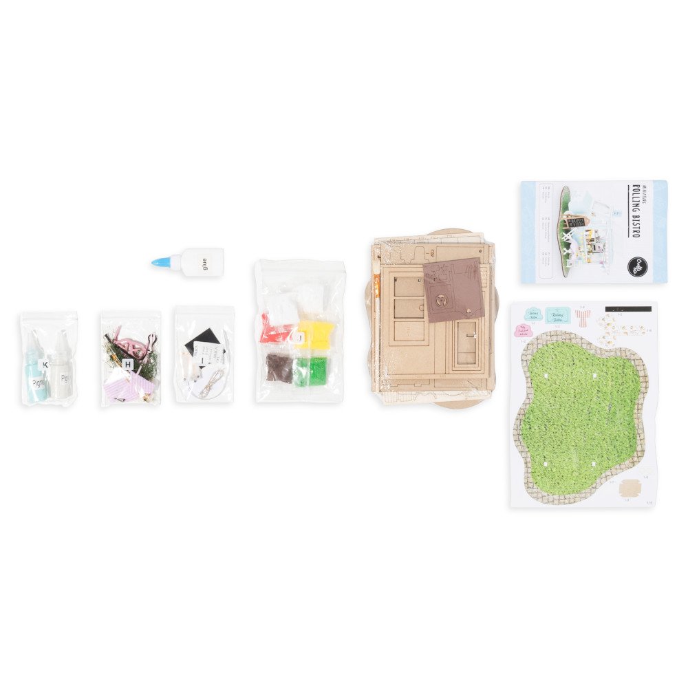 Miniatuurhuis Bouwpakket Medium - Rolling Bistro