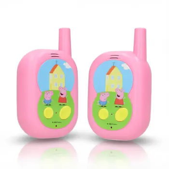 Peppa Pig Walkie Talkie - Roze