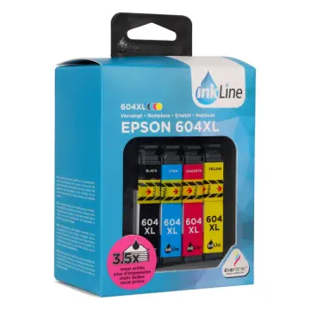 Inkline Epson 604XL Inktcartridges - 4-pack