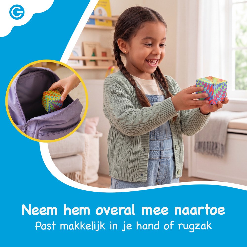 Magische Fidget Cube - Groot