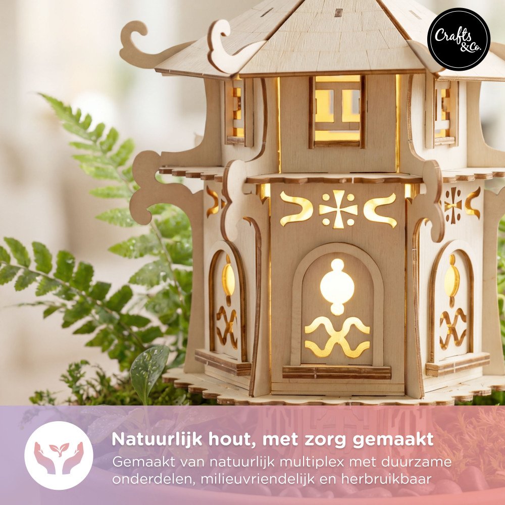 Houten Bouwpakket - Houten Huisje - Paviljoen