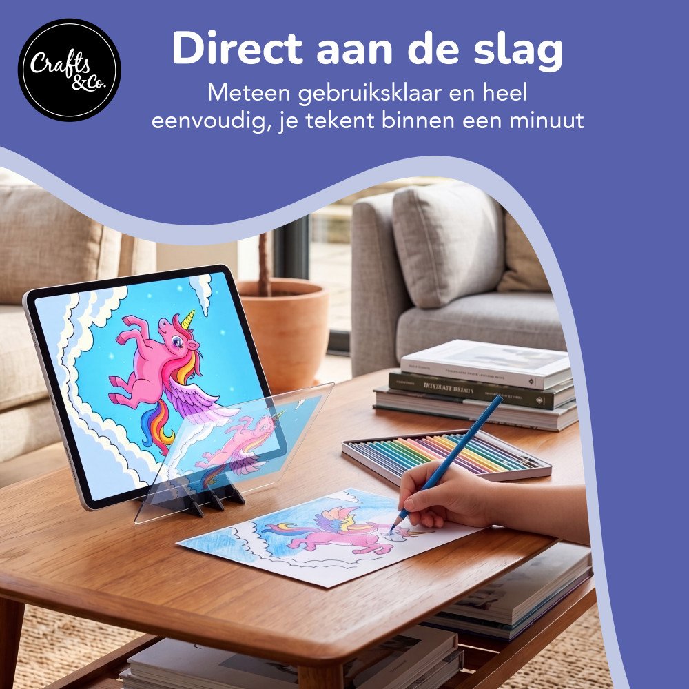 Tekenprojector voor telefoon en tablet