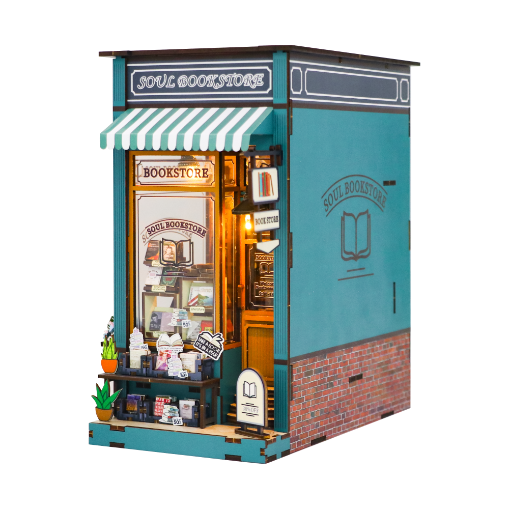 Book Nook Bouwpakket - Boekenwinkel