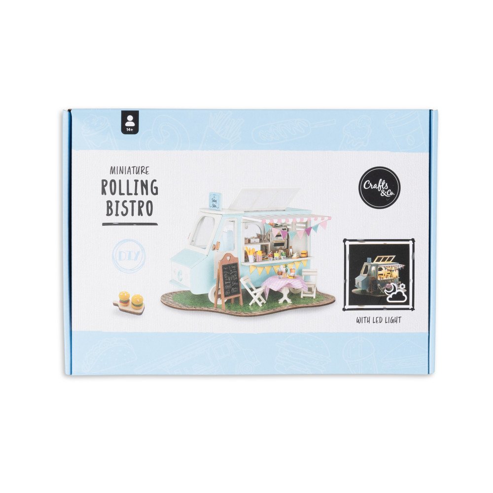 Miniatuurhuis Bouwpakket Medium - Rolling Bistro