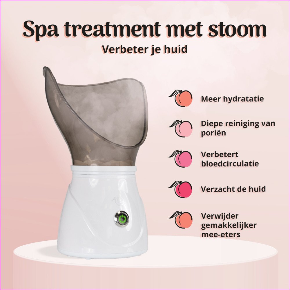 2-in-1 Luxe Gezichtsstomer