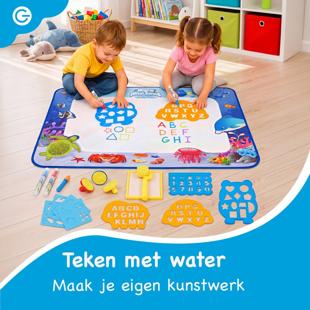 Water Tekenmat XL