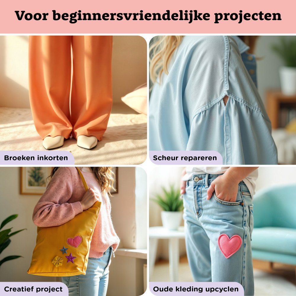 Naaimachine voor Beginners - Combideal met Naaiset