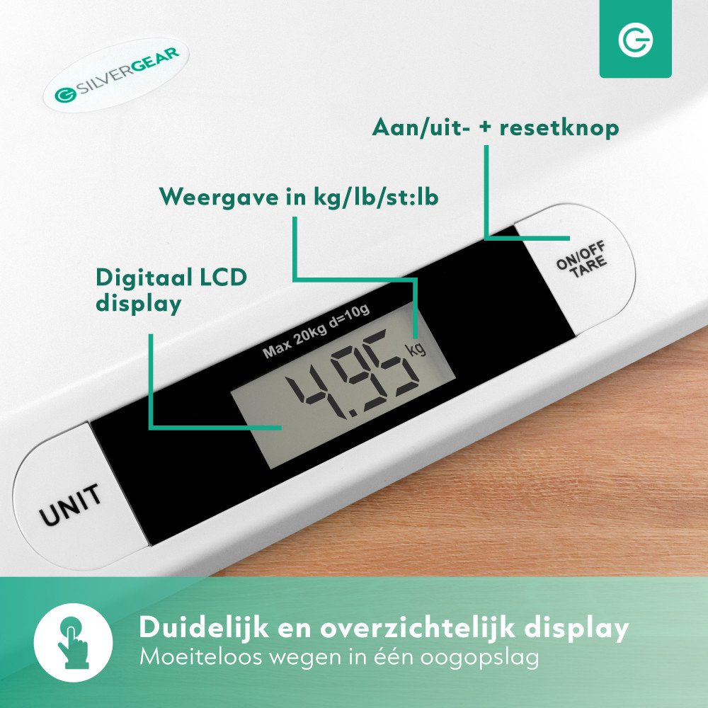 Weegschaal voor Baby’s - Standaard