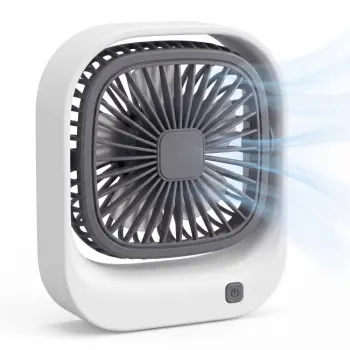 Draagbare Bureauventilator - Wit