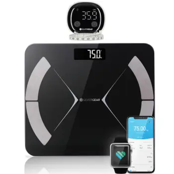 Slimme Bluetooth Weegschaal - Combideal met Slim Lichaamsmeetlint