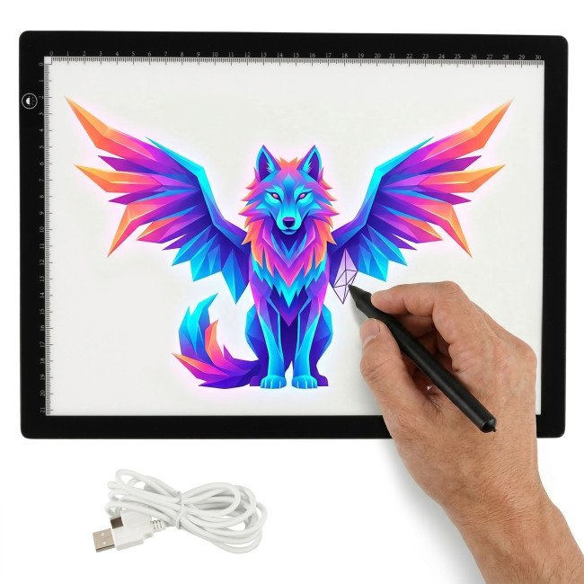 A4 Oplaadbare Lightpad
