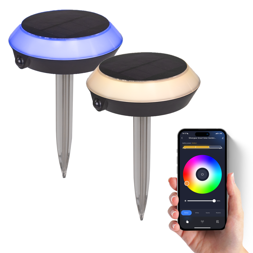 Slimme Solar Tuinlampen - 2-pack