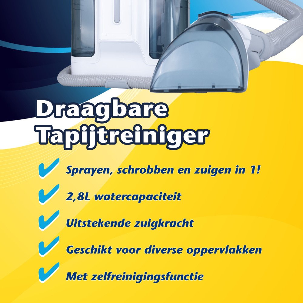 Draagbare Tapijtreiniger