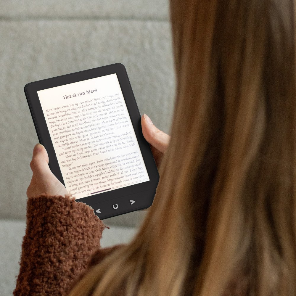 E-reader - 6 Inch - 4 GB – Zwart