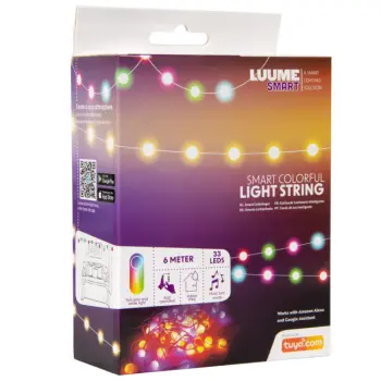 Smart Led Lichtsnoer - Slimme RGB Lichtslinger voor Binnen - 6 meter