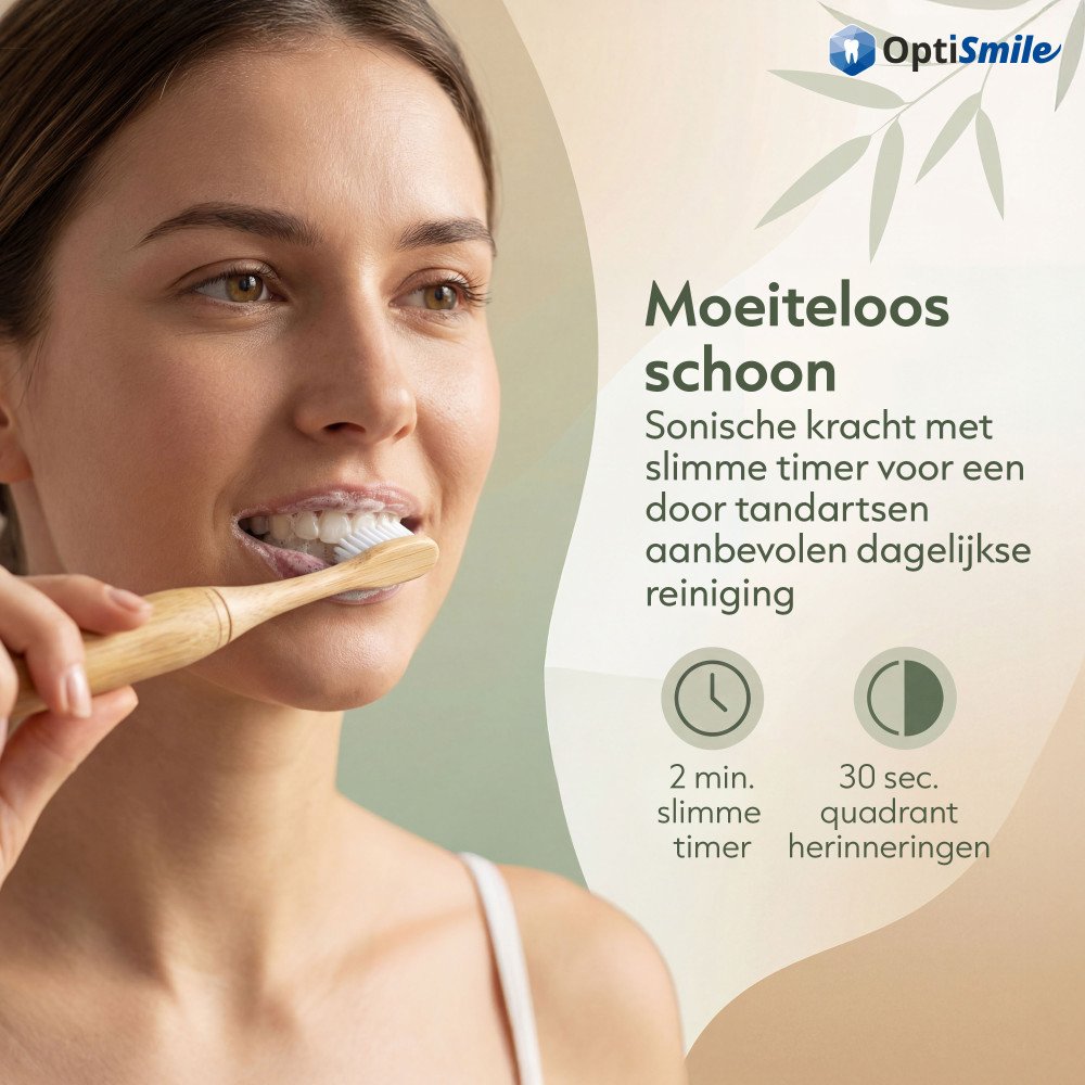 Elektrische Tandenborstel met Bamboe-look