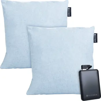Draadloos Warmtekussen - Combideal 2x Turquoise