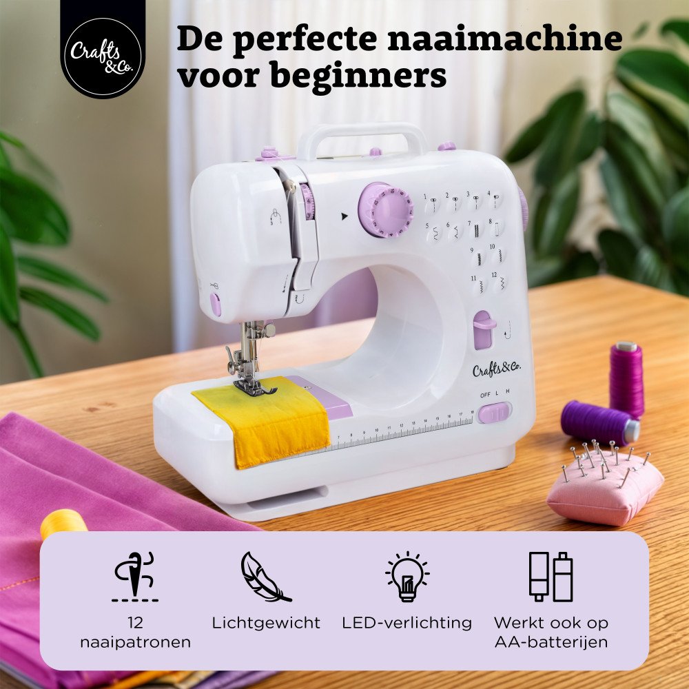 Naaimachine voor Beginners - Combideal met Opbergtas