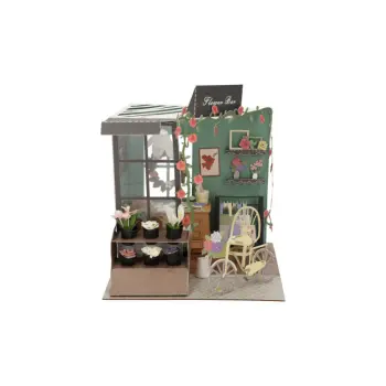 Miniatuur Bouwpakket Papier - Bloemenbar