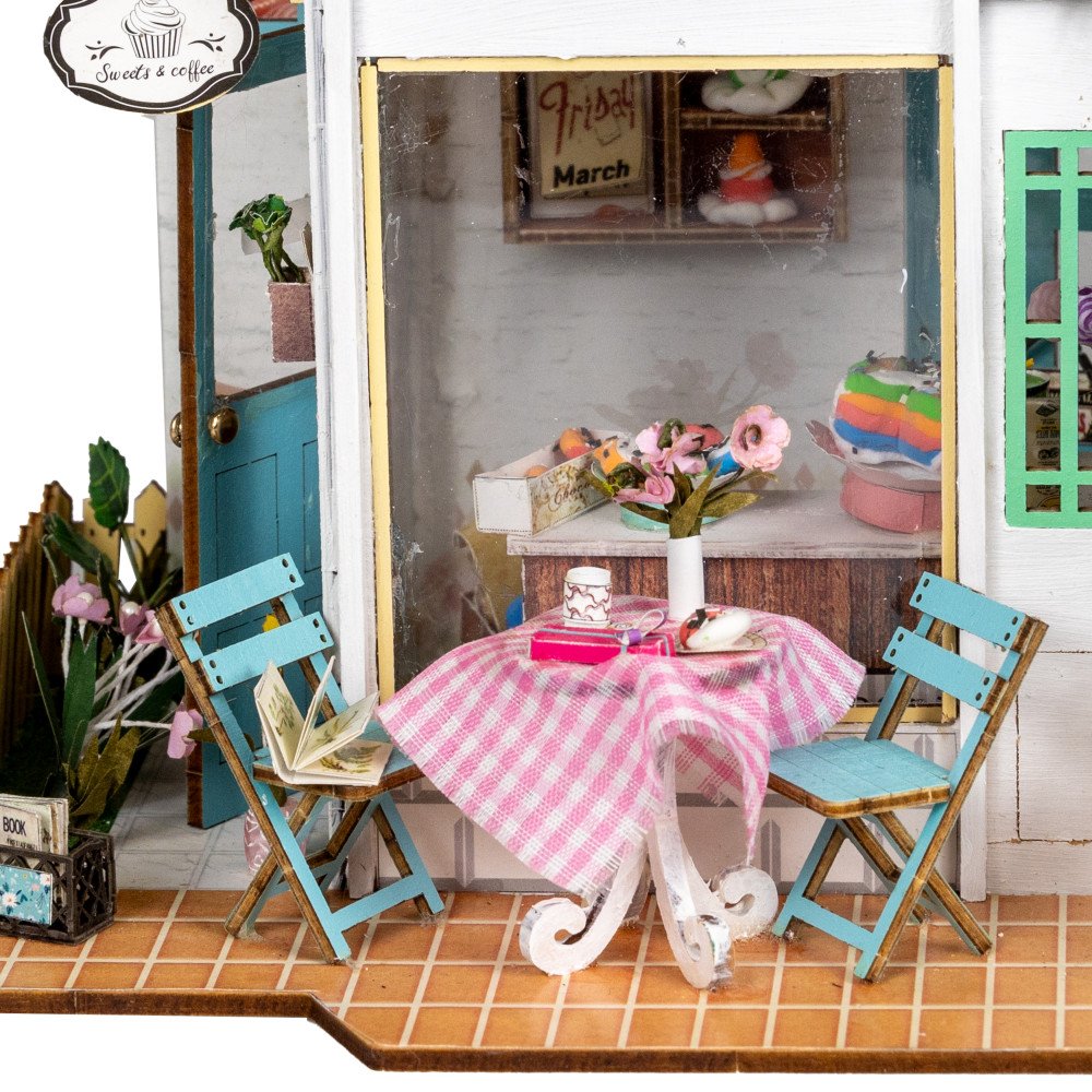 Miniatuurhuis Bouwpakket Medium - Sweet Cafe