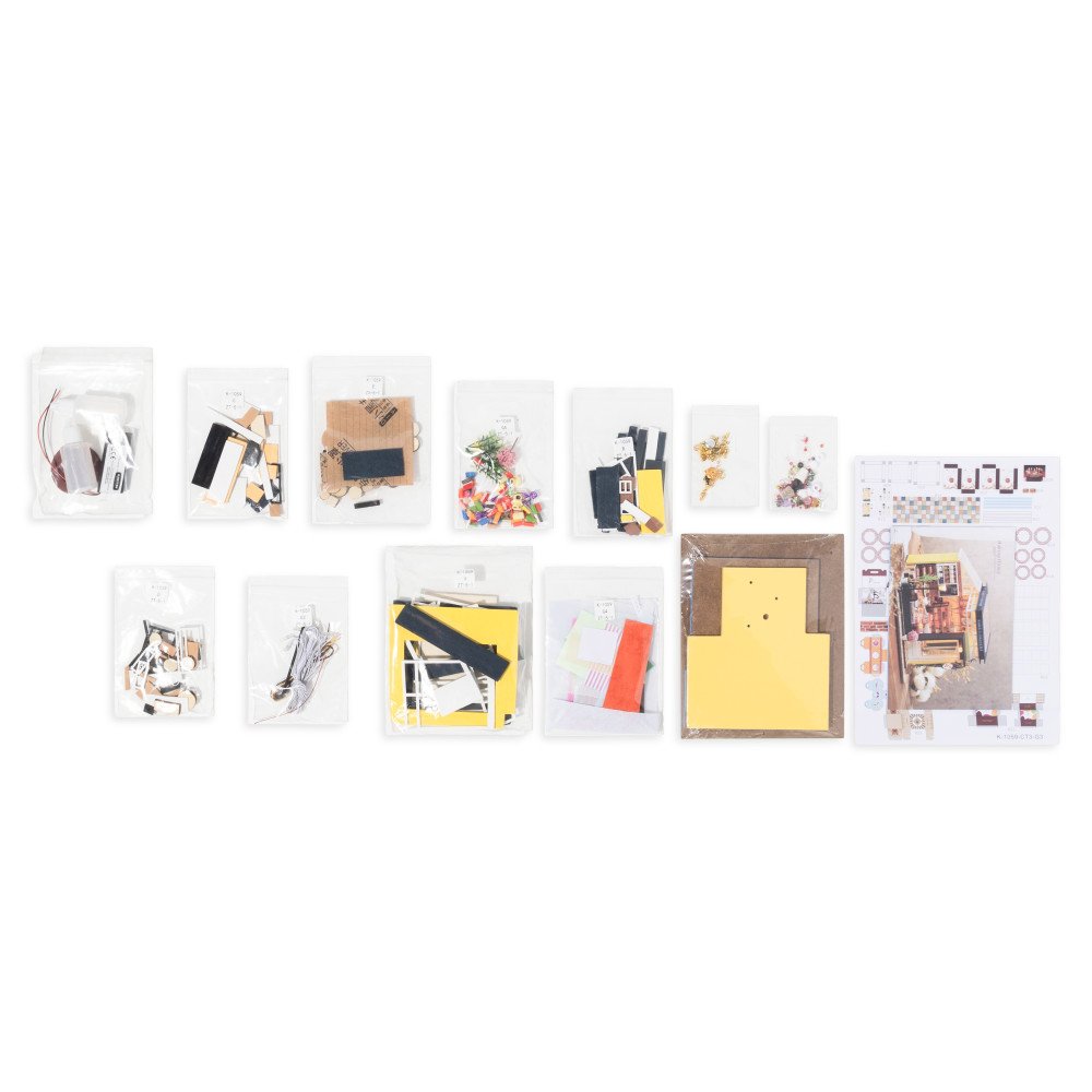 Miniatuurhuis Bouwpakket Medium - Taartenwinkel 'Cake & Dessert'