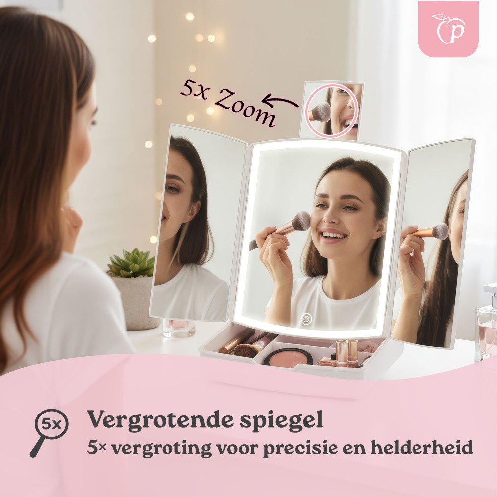 Opvouwbare Make-up Spiegel