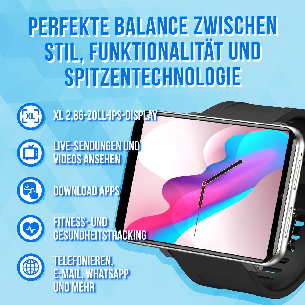 Smartwatch XL - Zwart - 16GB