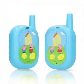 Peppa Pig Walkie Talkie - Blauw