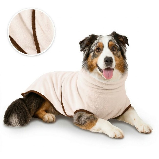 Hondenhanddoek - Beige