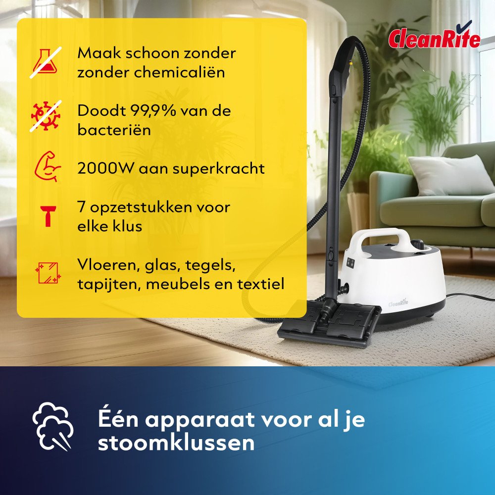Multifunctionele Stoomreiniger