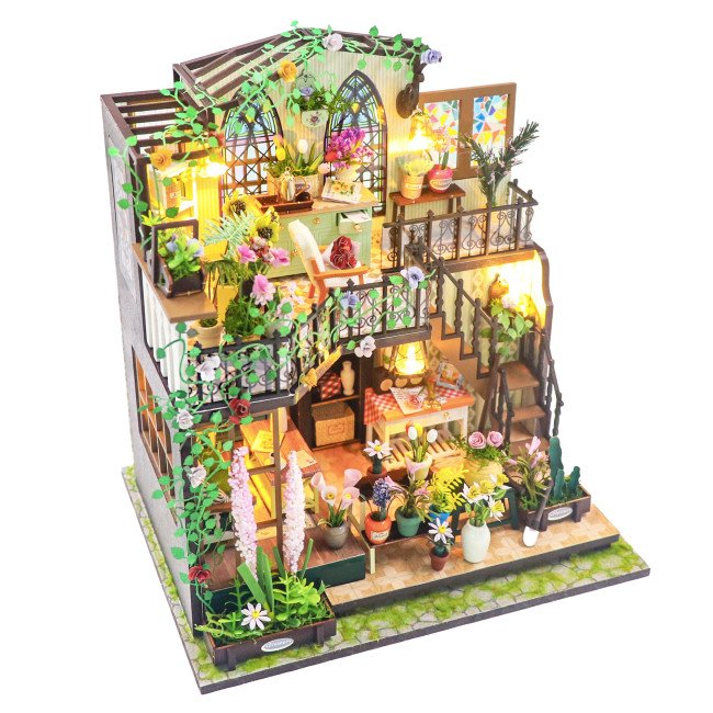 Miniatuurhuis Bouwpakket Medium - Botanical Garden