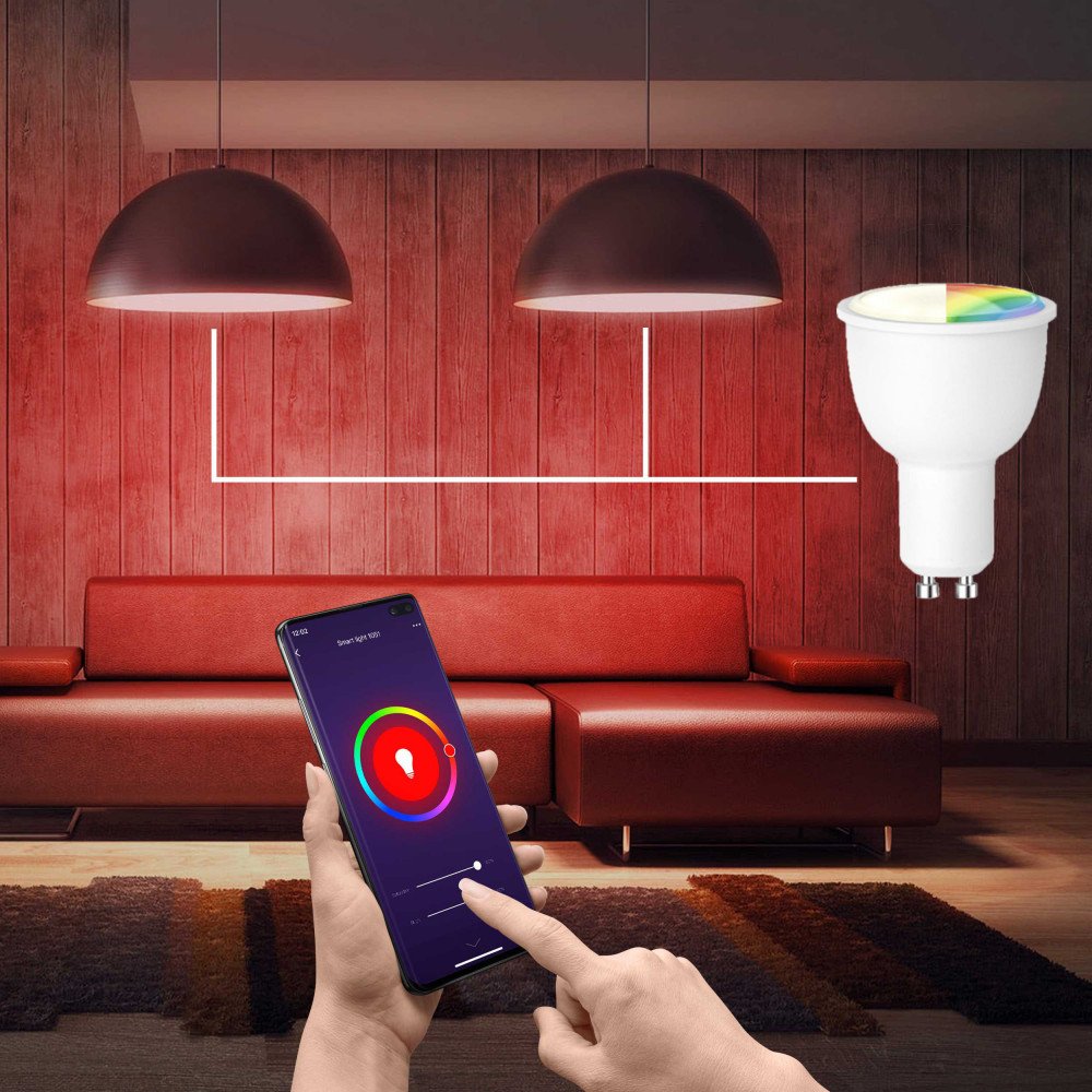 WiFi Smart LED Lamp GU10 - 1 stuk
