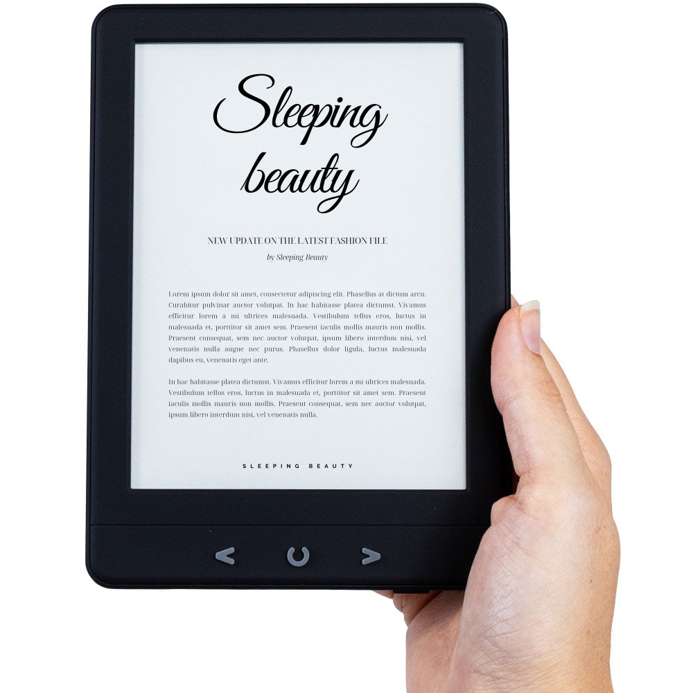 E-reader - 6 Inch - 4 GB – Zwart